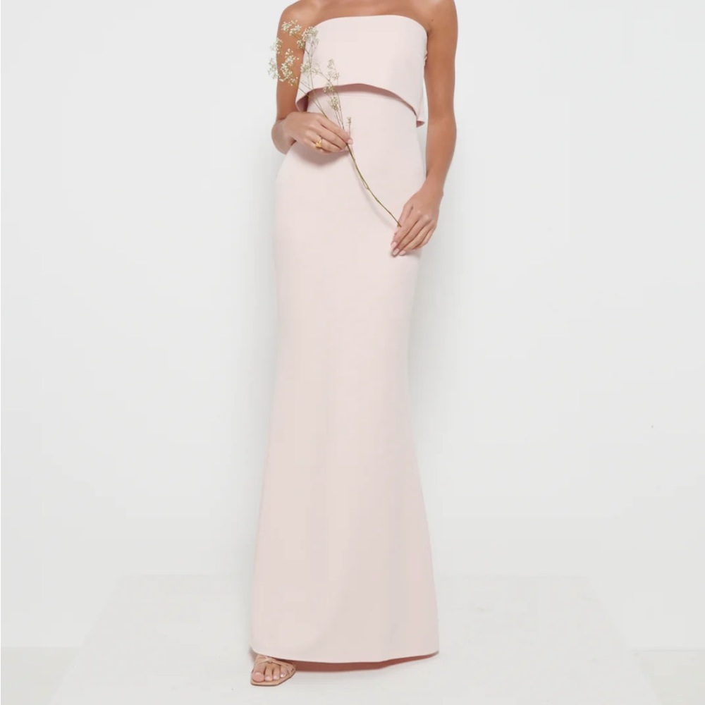 Pretty Lavish Julia Crepe Maxi Dress